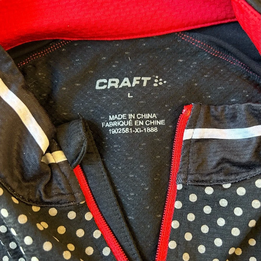 CRAFT | LOT OF 2 WOMEN'S CYCLING JERSEYS LARGE - Picture 3 of 4